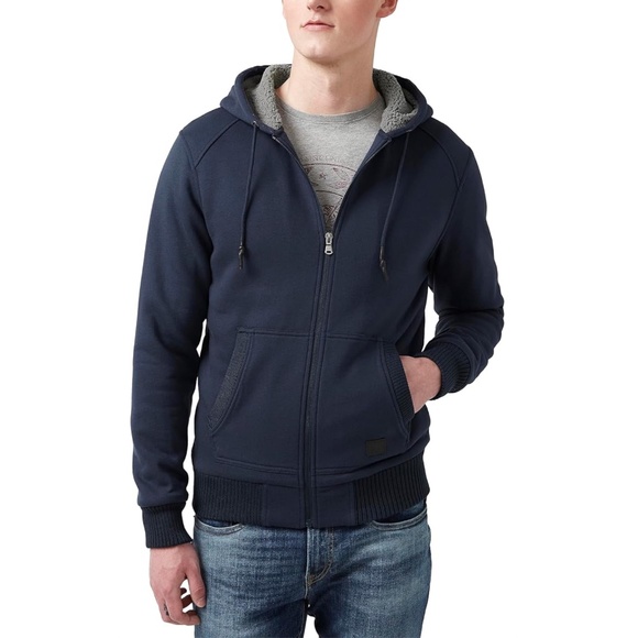 Buffalo David Bitton Full-zip Fleece-Lined Hoodie (NWOT) - Picture 1 of 13